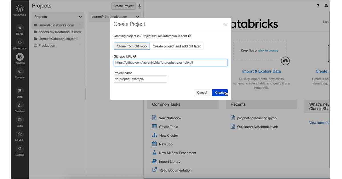 collaborate & create with databricks notebooks -... Next-Gen Data Science Workspace Intro | Databricks Blog