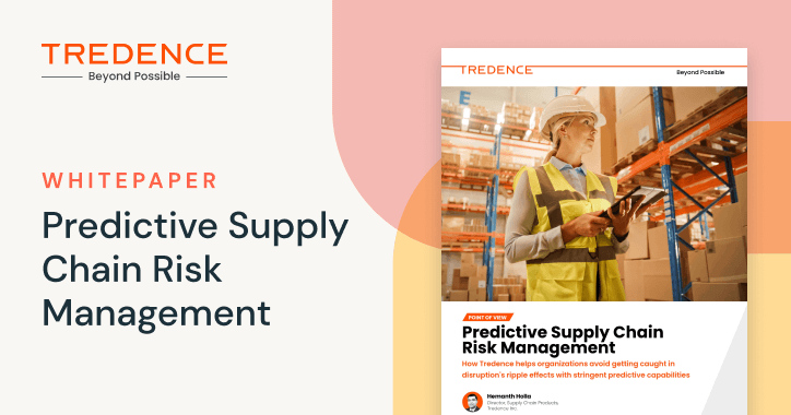 Predictive supply chain risk management