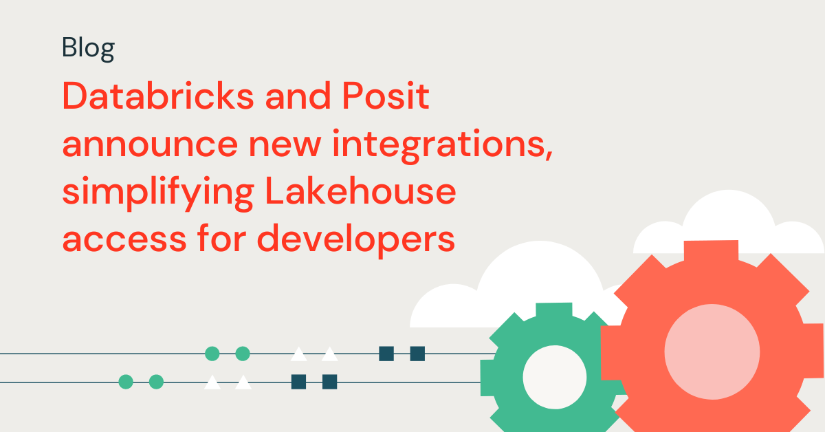 You are currently viewing Databricks and Posit announce new integrations, simplifying Lakehouse entry for builders