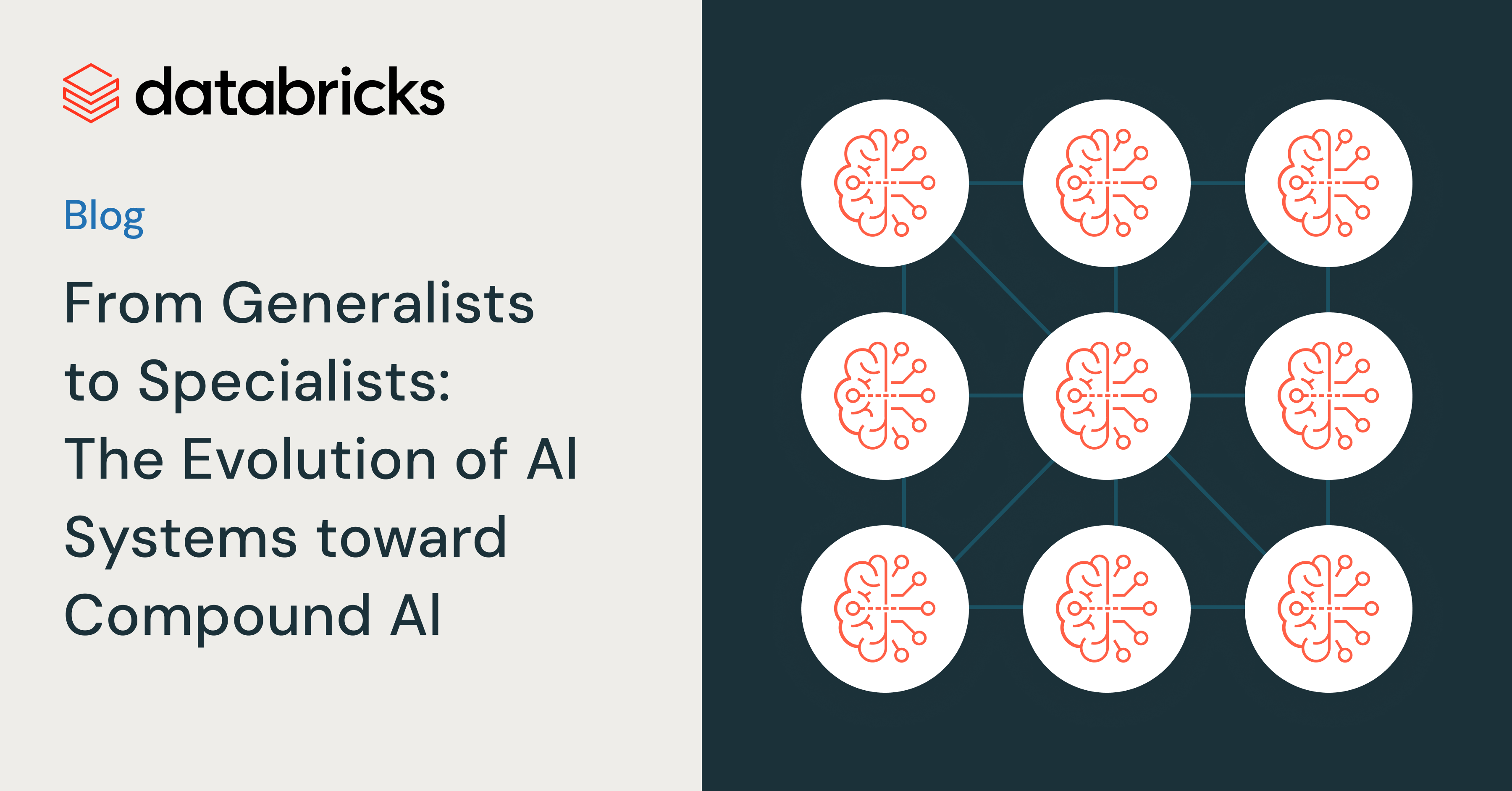 Databricks Evolution From Generalists to Specialists: The Evolution of AI Systems toward ...