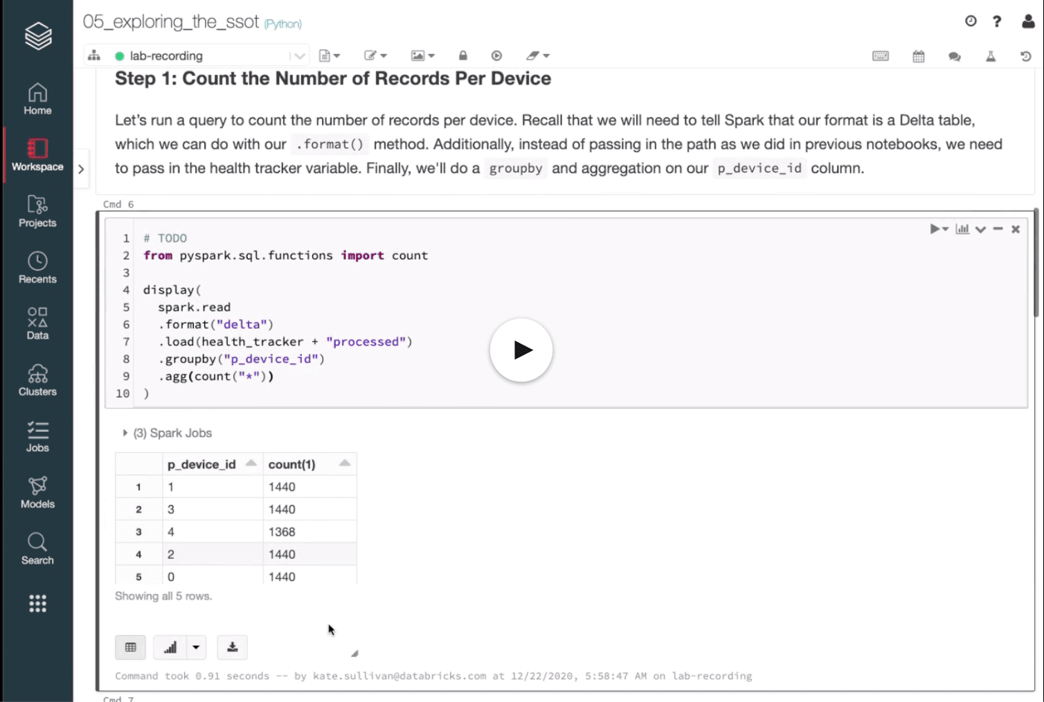 Getting started with Azure Databricks | Databricks