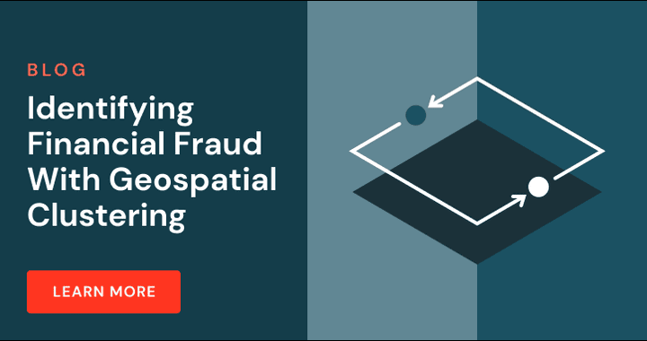 An image of a Databricks notebook displaying geospatial analytics and AI for fraud detection.