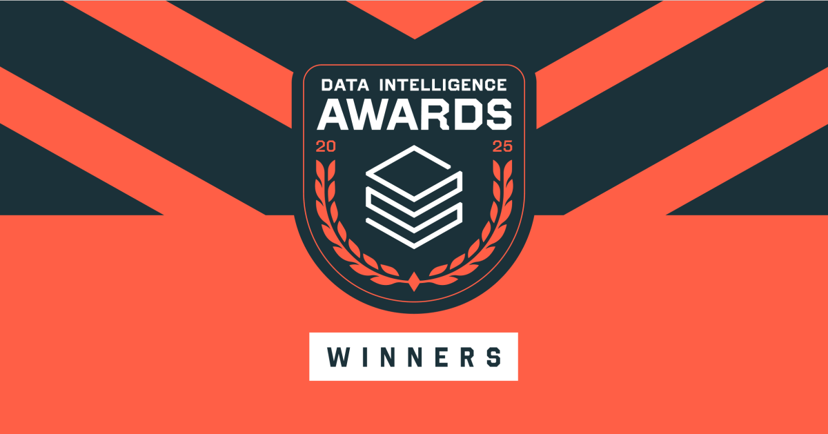 Announcing the Winners of the 2025 Data Intelligence Awards