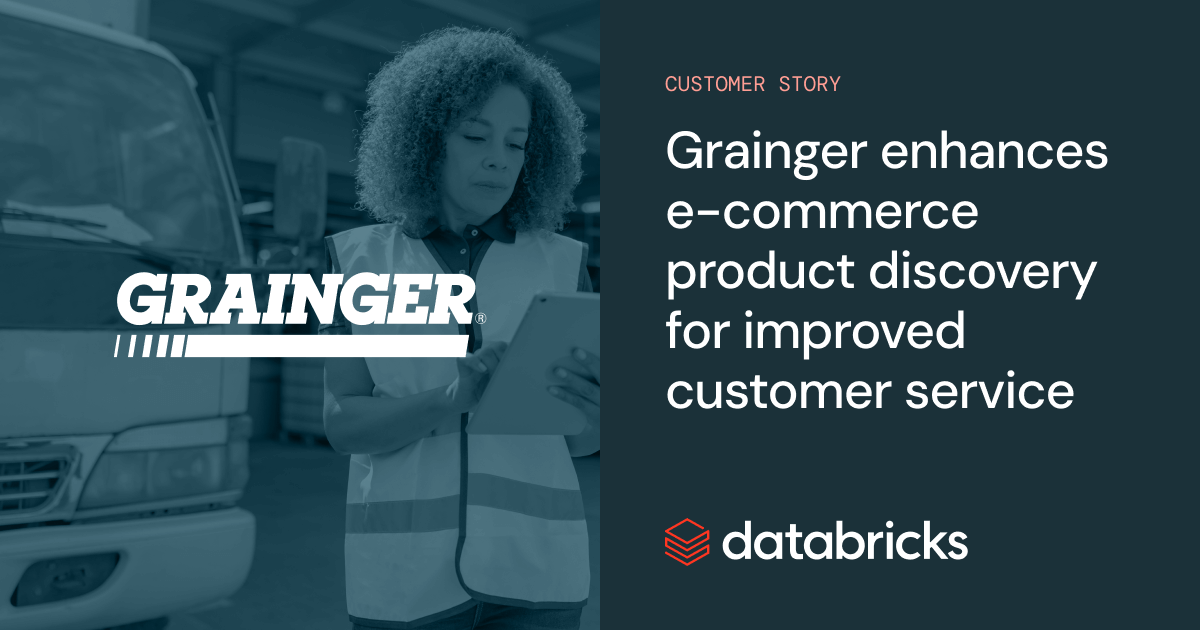 Grainger uses GenAI innovation to help keep industries up and running ...
