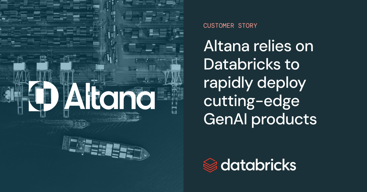 Altana供应链数据平台