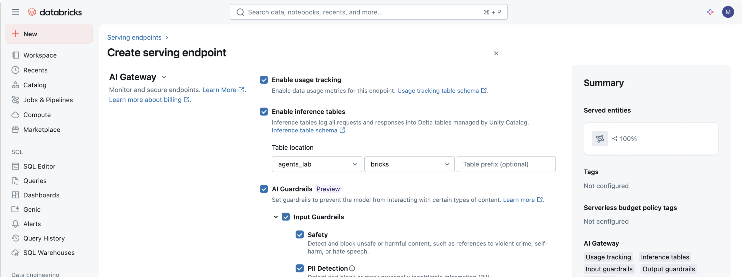 hero Databricks gateway