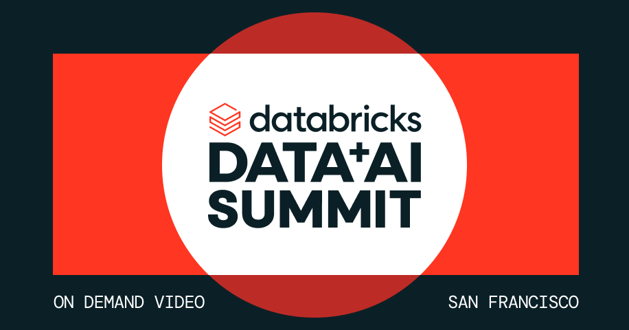 Databricks Data+AI Summit logo with event details.