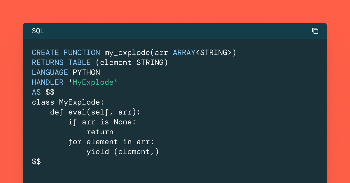 introducing uc python user defined table functions og