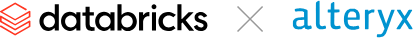 databricks x alteryx logo