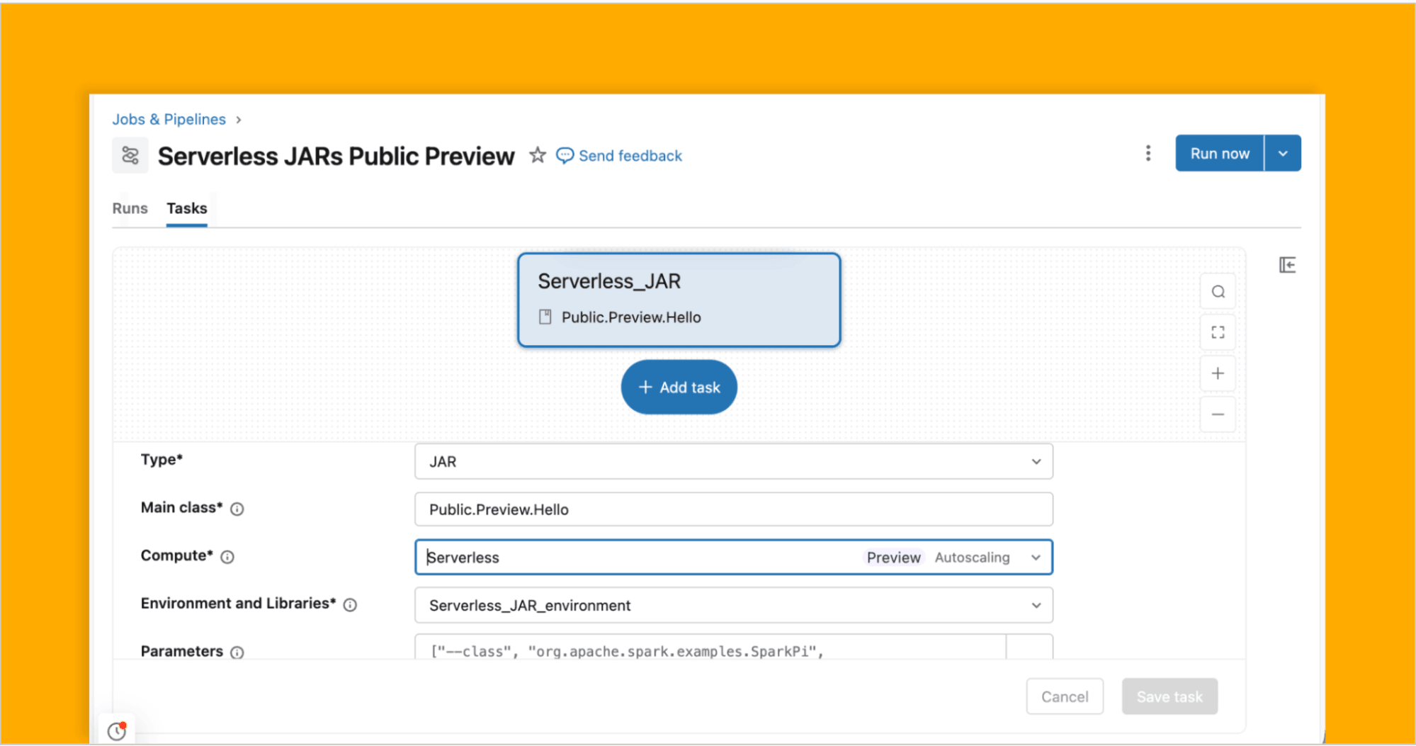 Develop and deploy Serverless JARs