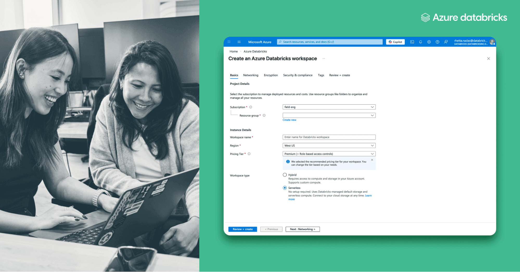 Serverless Workspaces in Azure Databricks is now Generally Available