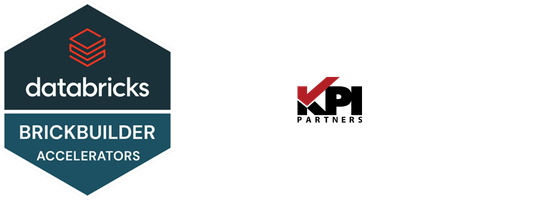 Databricks Brickbuilder & KPI Partners logos