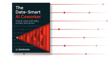 The Data-Smart AI Coworker book cover by Databricks.