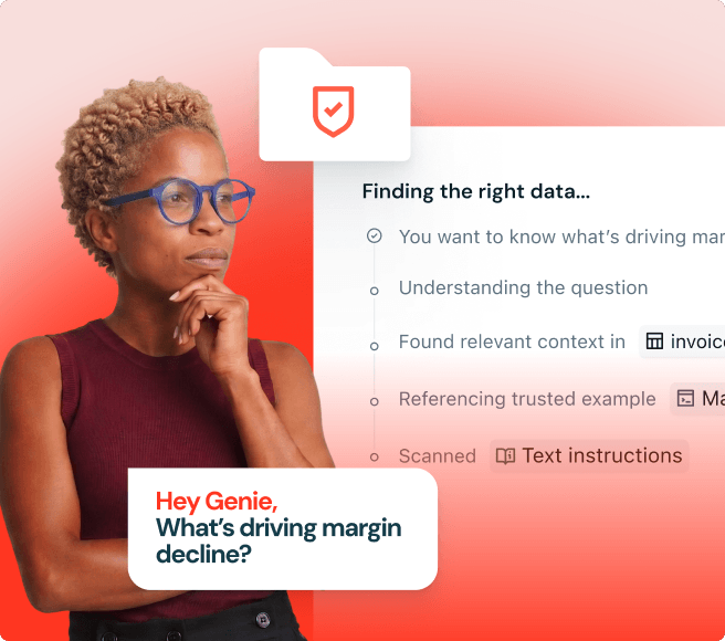 Genie find the right data