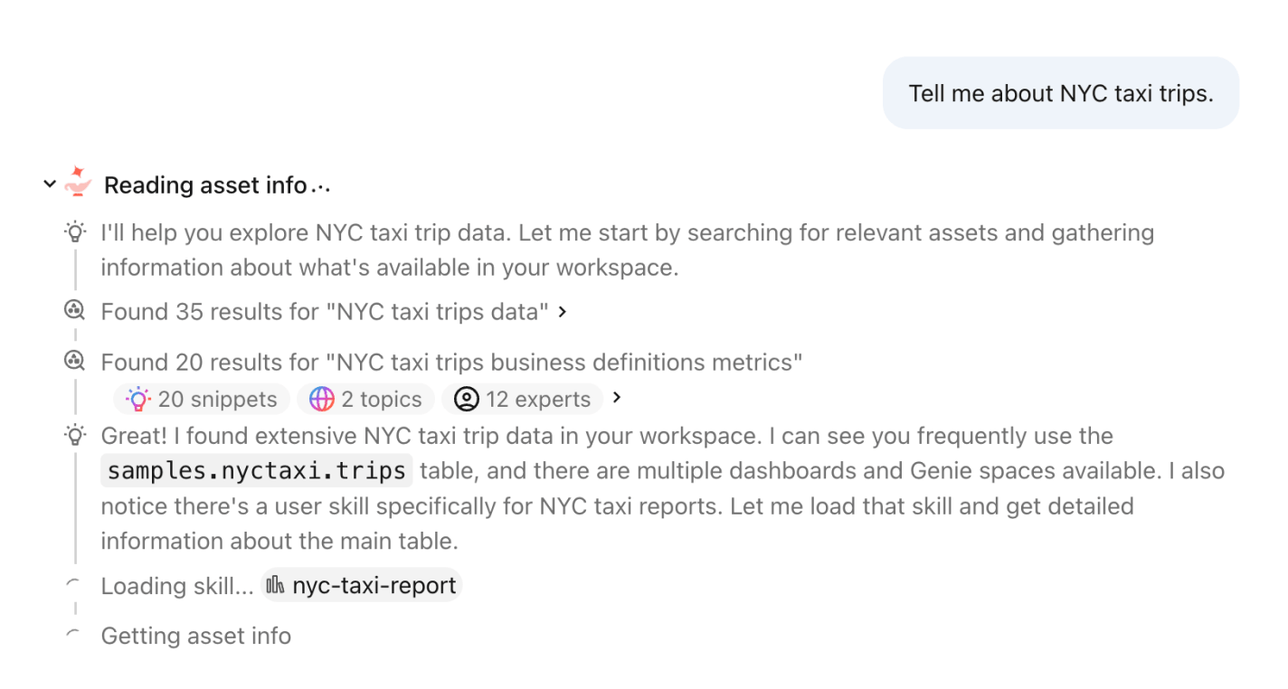 AI analyzes NYC taxi trip data.