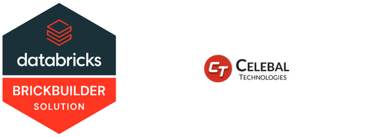 Databricks Brickbuilder & Celebal Technologies logos
