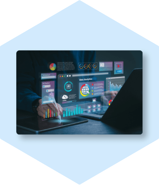 Interacting with AI and data analytics interfaces