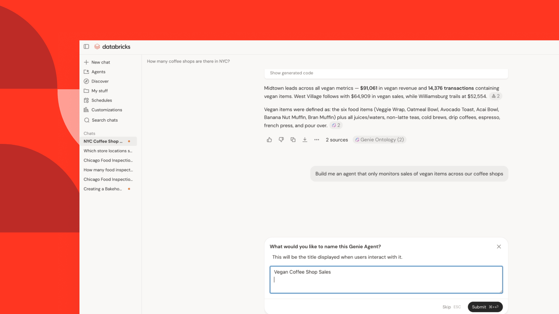 Designing effective Genie Agents from a single prompt
