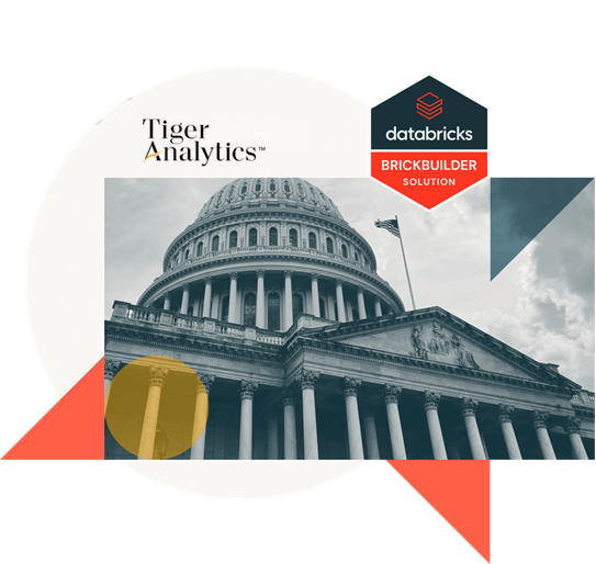 US Capitol, Tiger Analytics, Databricks solution.