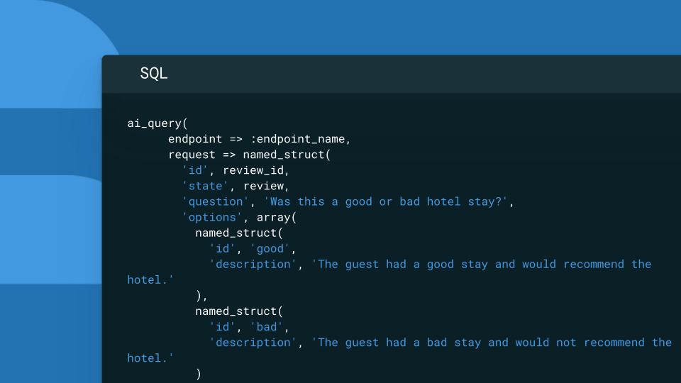 Running open-Jev in SQL on Databricks