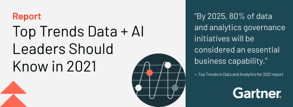 Report Gartner Top trends in data ai 