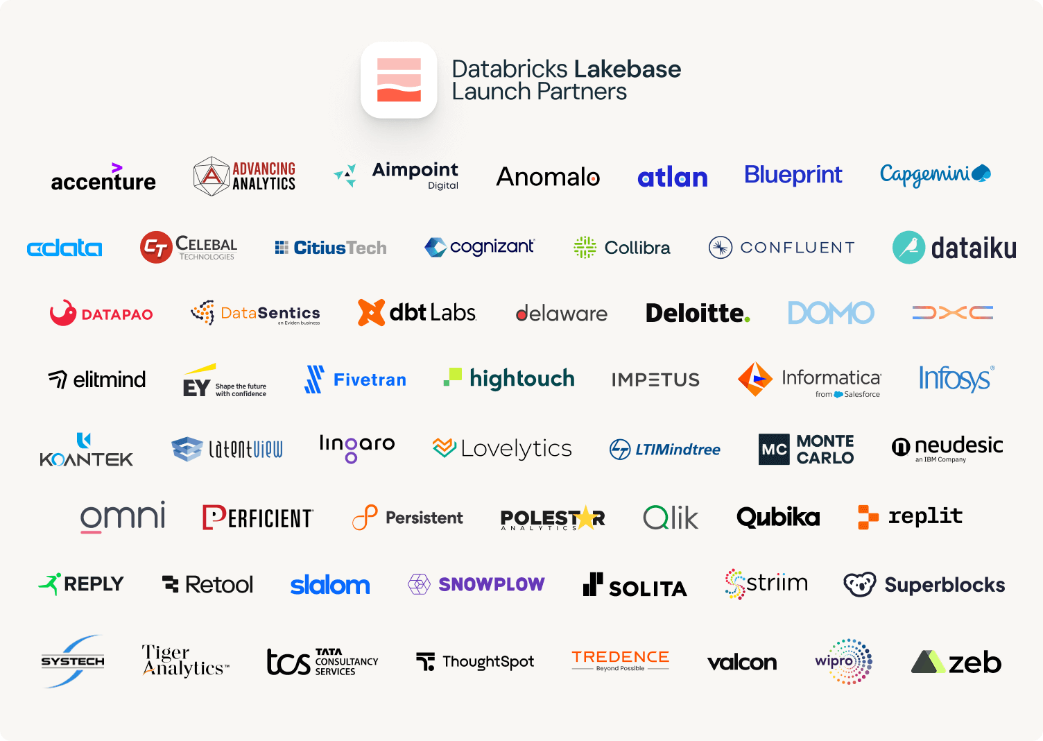 Databricks Lakebase Launch Partners