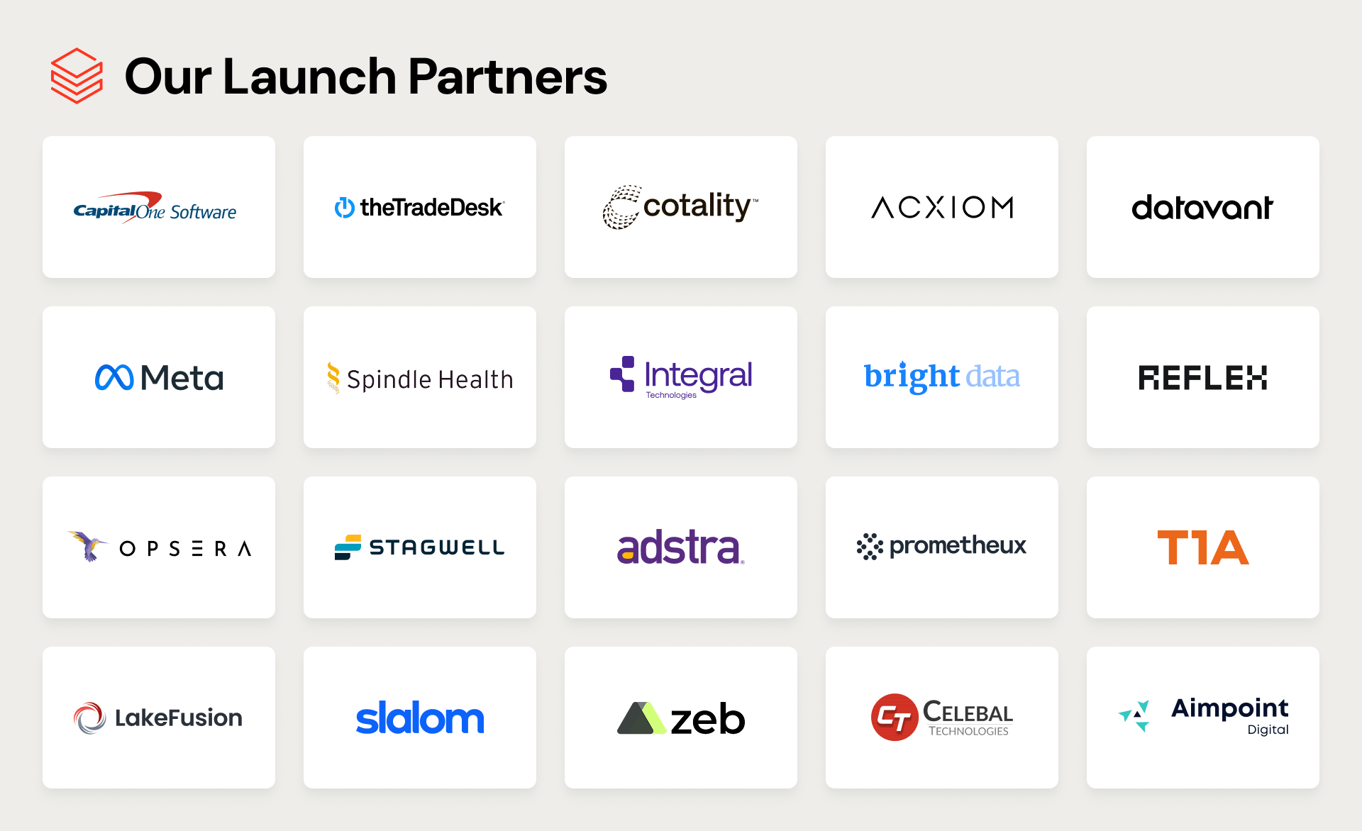 Launch Partners for Apps on Markletplace