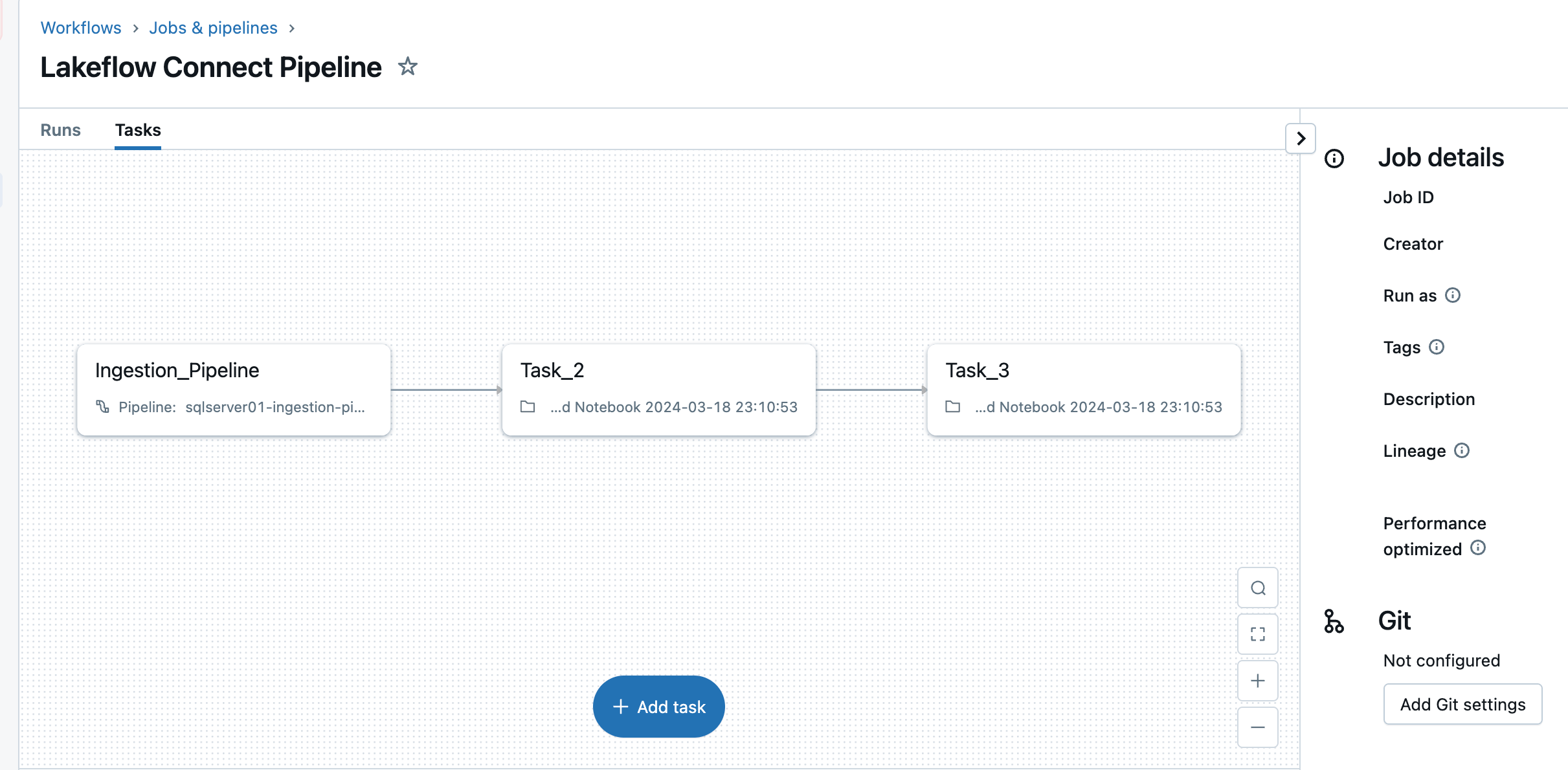 Lakeflow Connect Pipeline