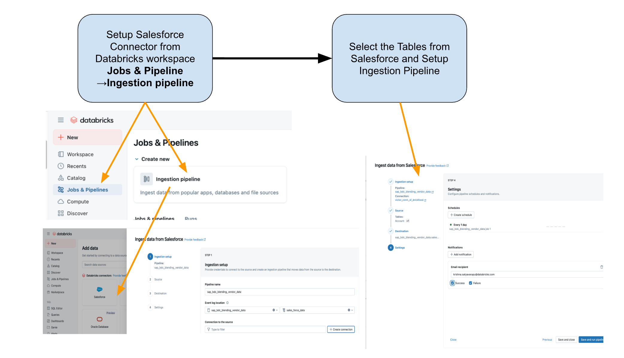 Setup ingestion from Salesforce