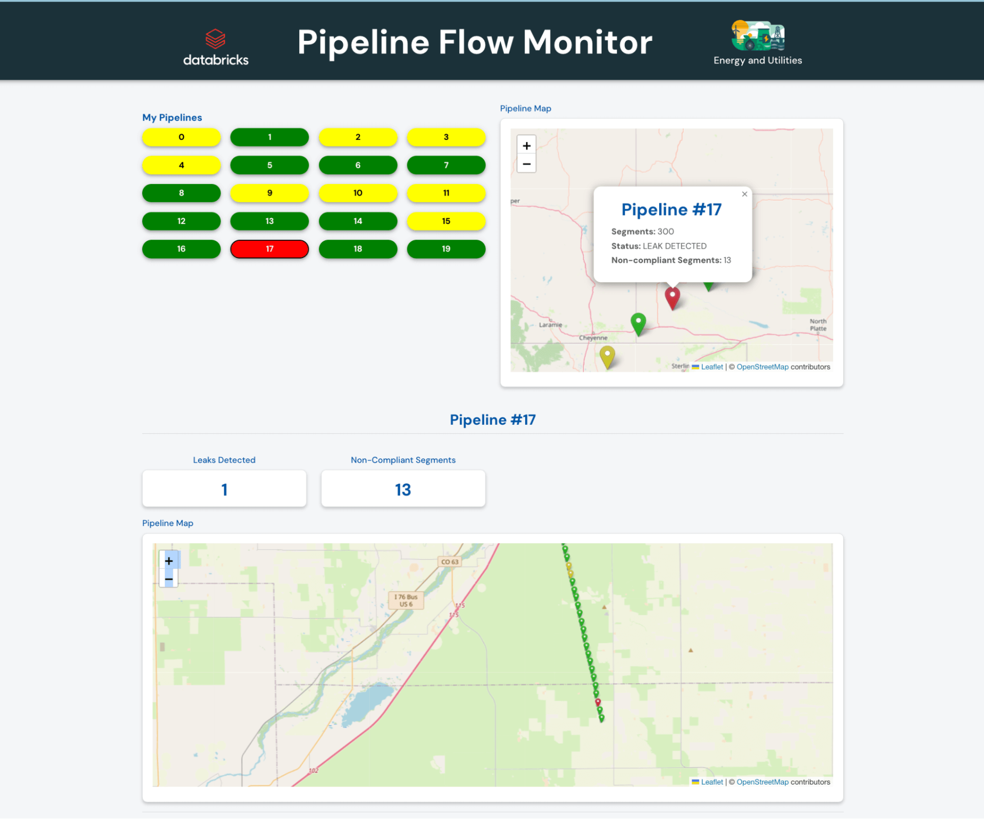 Pipeline Section Health Predictions