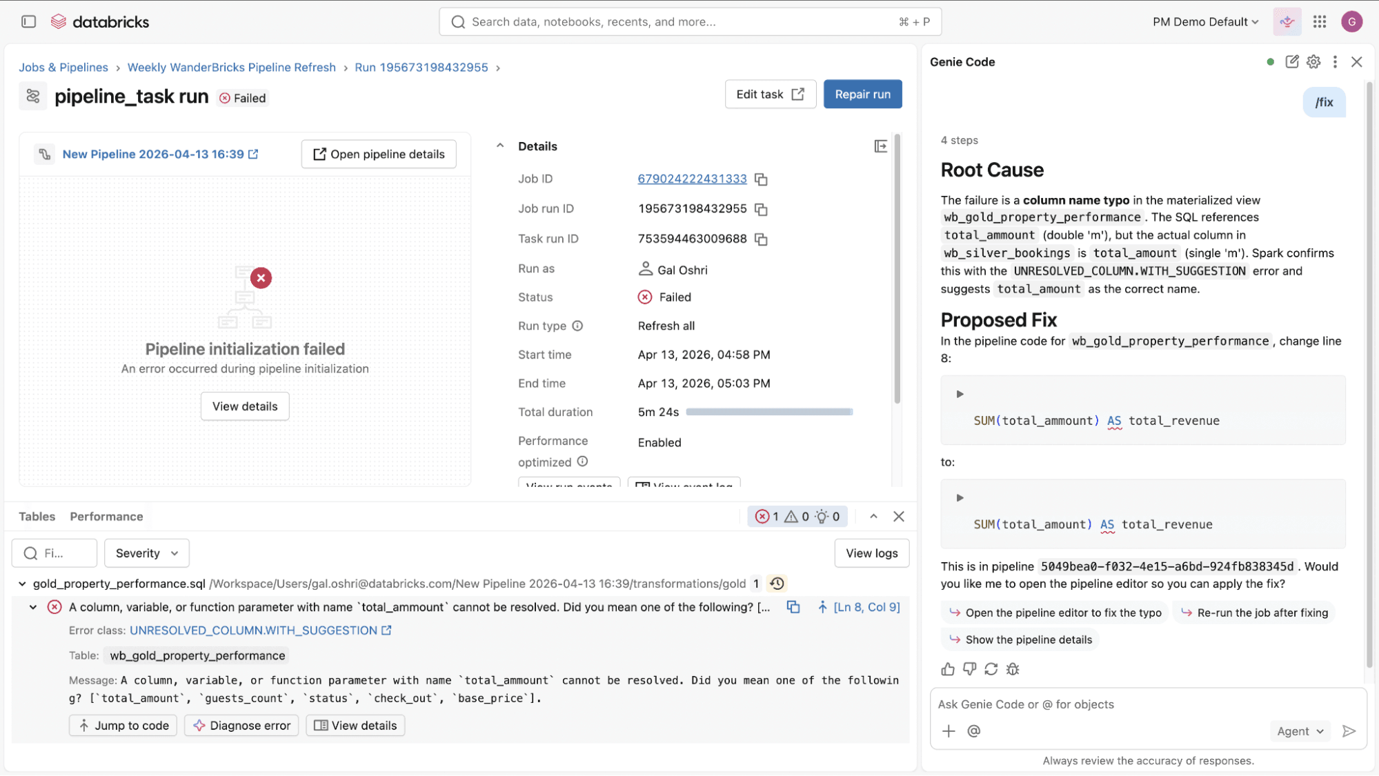 Debug Pipelines and Jobs