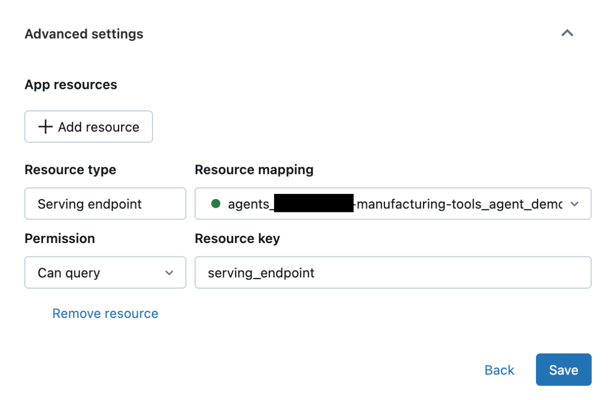 endpoint de servicio de modelos