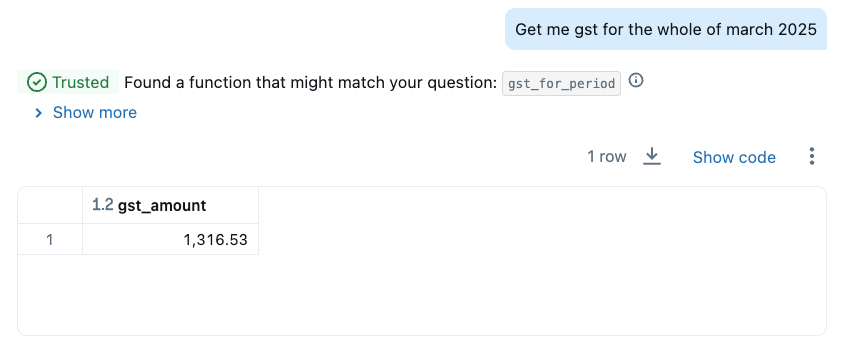 Vertrauenswürdige Funktionen