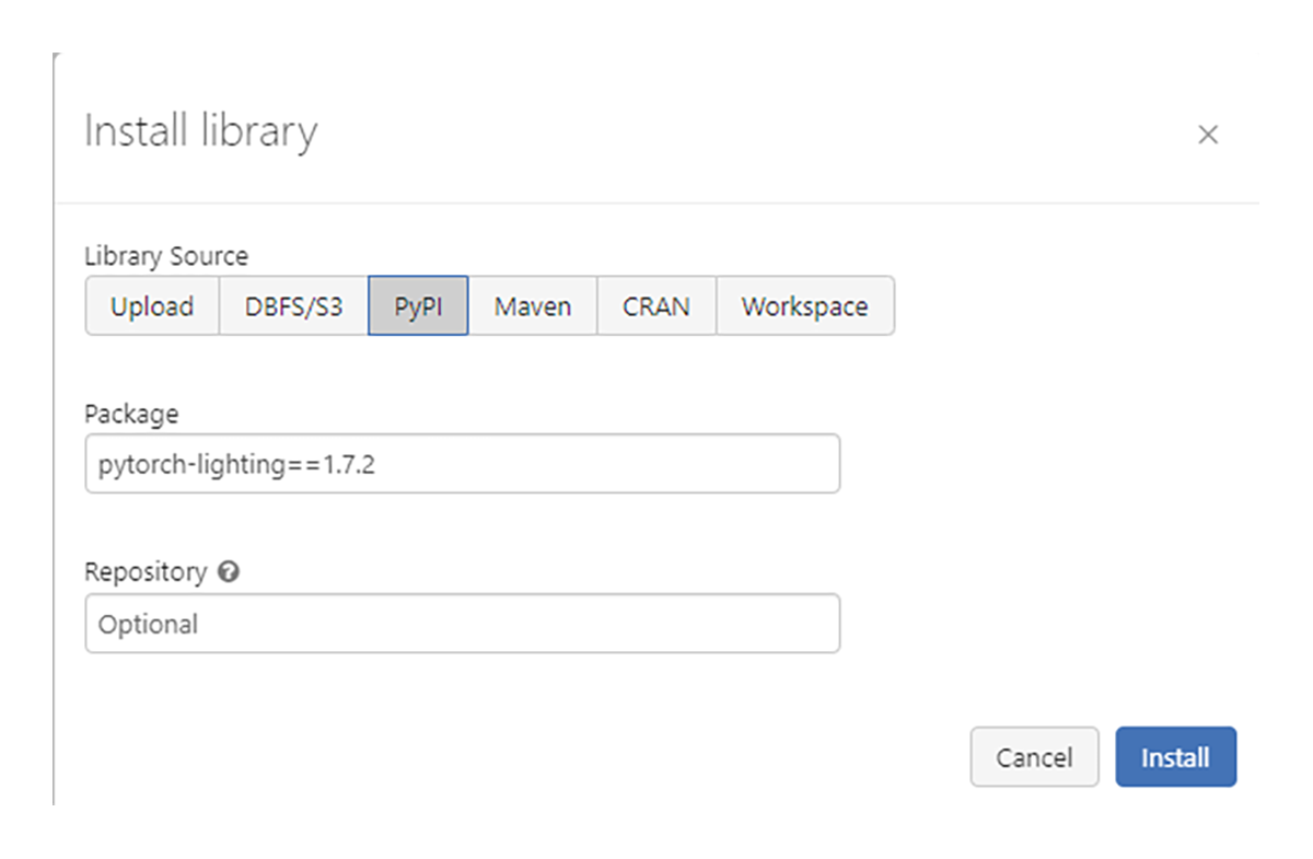 Datbricks Runtime 11.1 ML Configuration