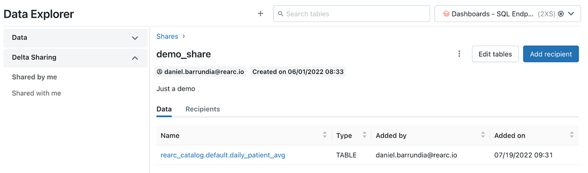 Delta Sharing Simplifies Data at Rearc | Databricks Blog