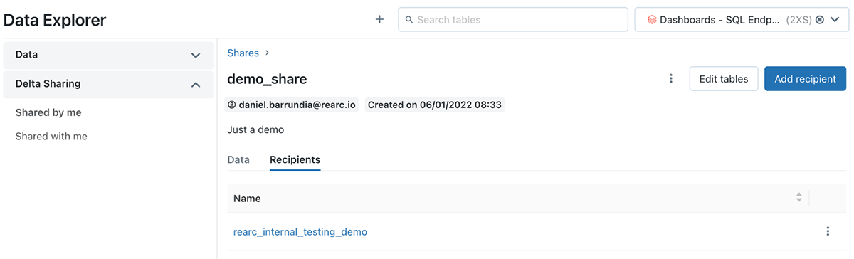 Delta Sharing Simplifies Data at Rearc | Databricks Blog