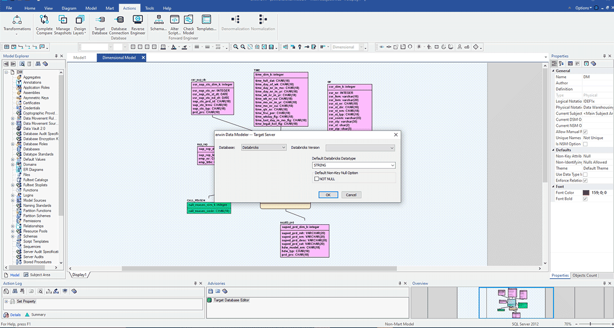 Existing SQL Server Data Model