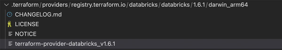 Terraform Databricks provider