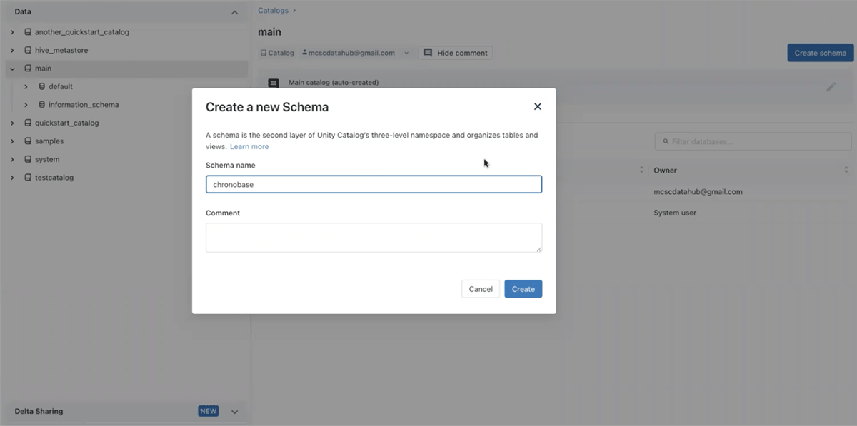 First step in Chronobase data ingestion