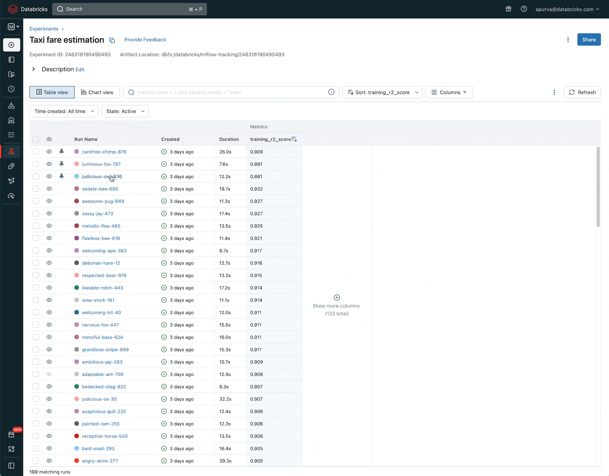 새로운 MLflow Experiment UI로 모델 개발 가속화