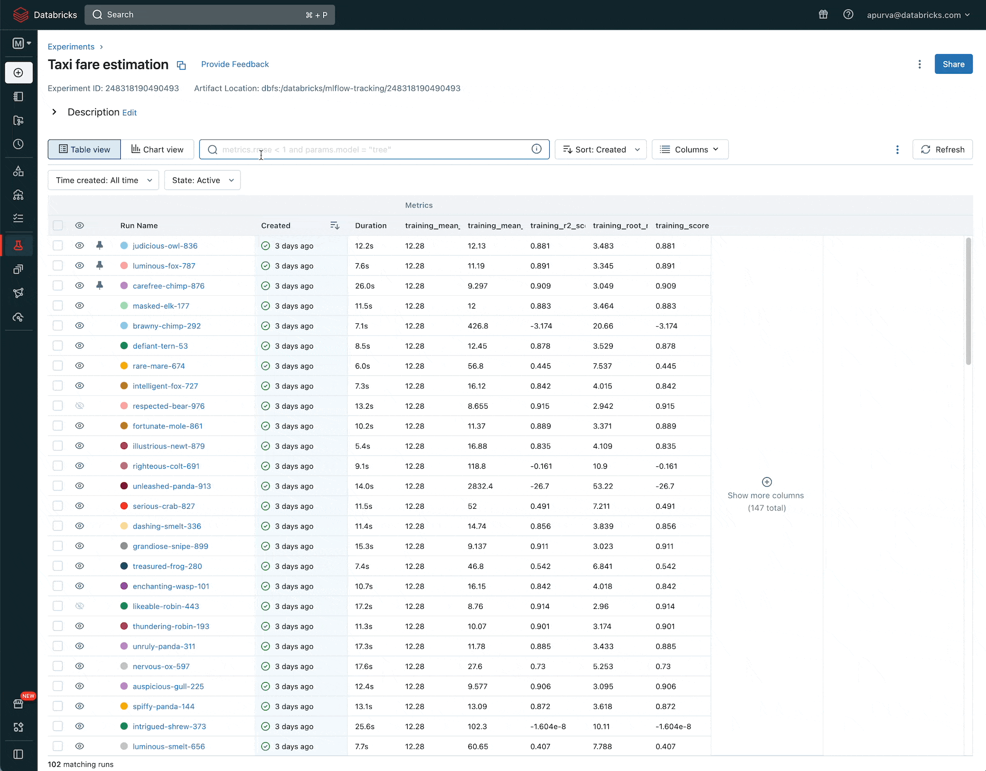 새로운 MLflow Experiment UI로 모델 개발 가속화