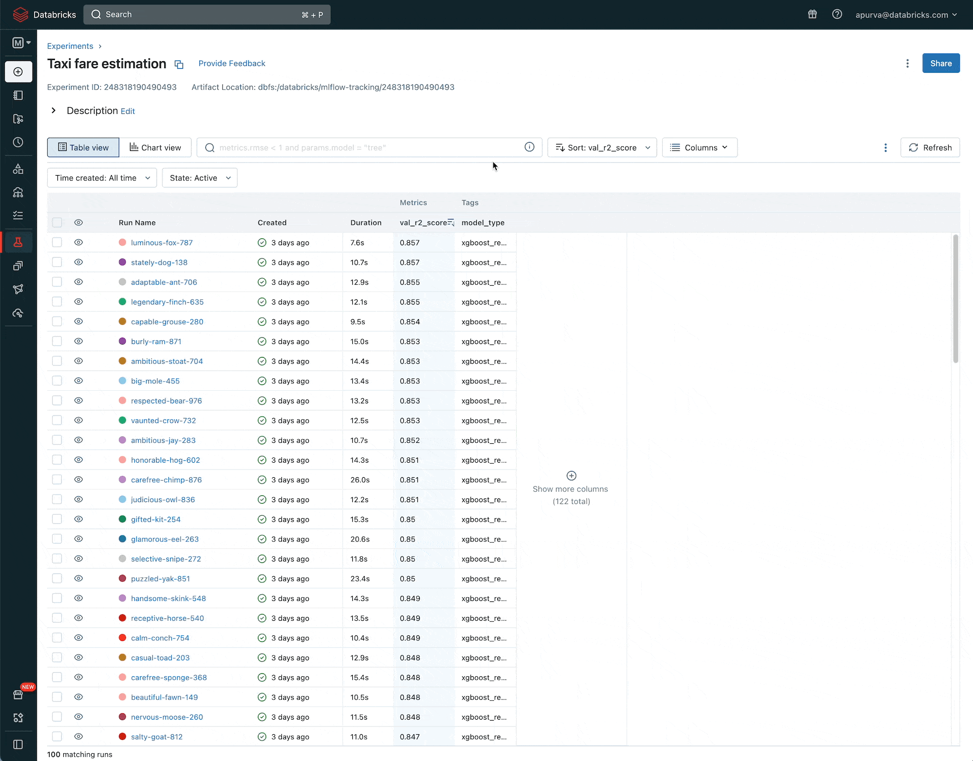 새로운 MLflow Experiment UI로 모델 개발 가속화