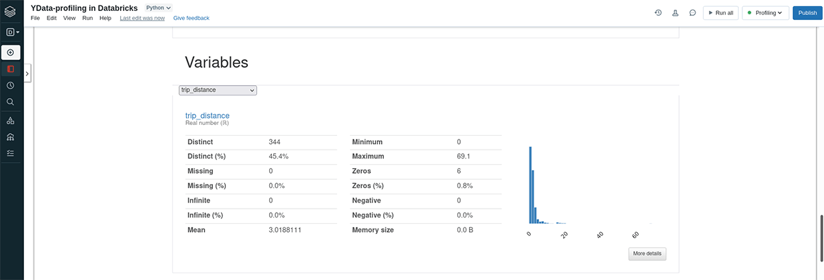 YData-profiling in Databricks