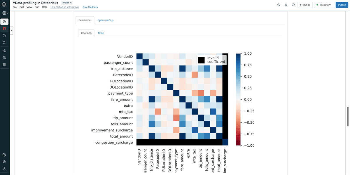 YData-profiling in Databricks