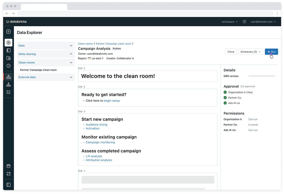 Databricks Clean Rooms