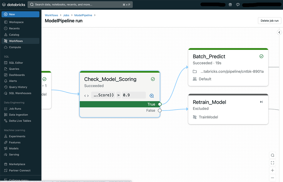 ModelPipeline run