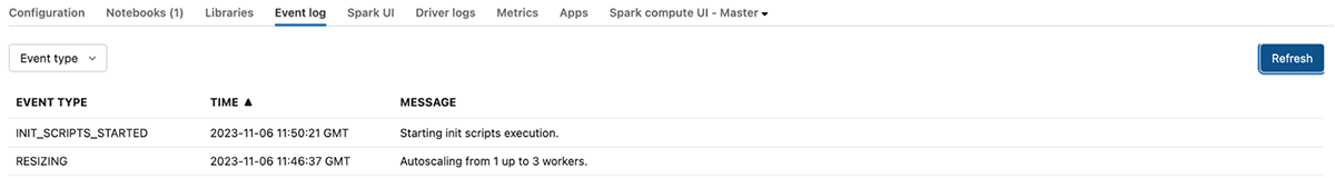 Databricks Cluster