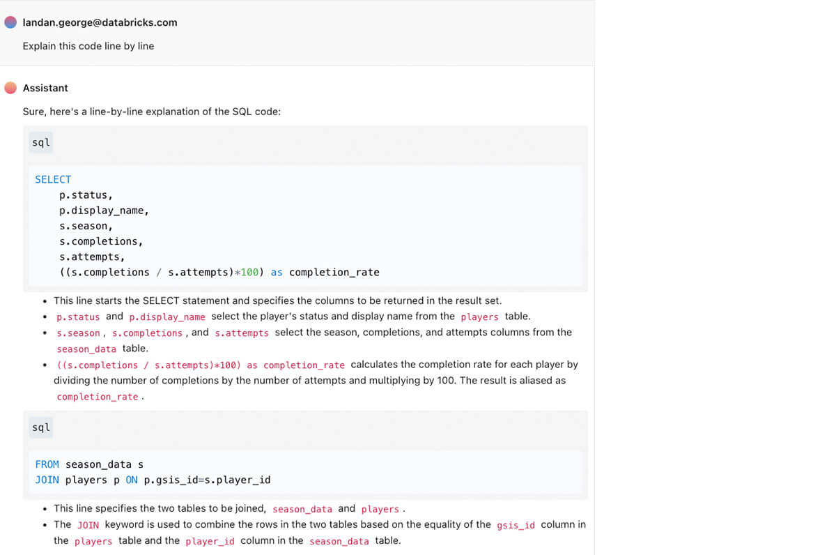 5 tips to get the most out of your Databricks Assistant | Databricks Blog