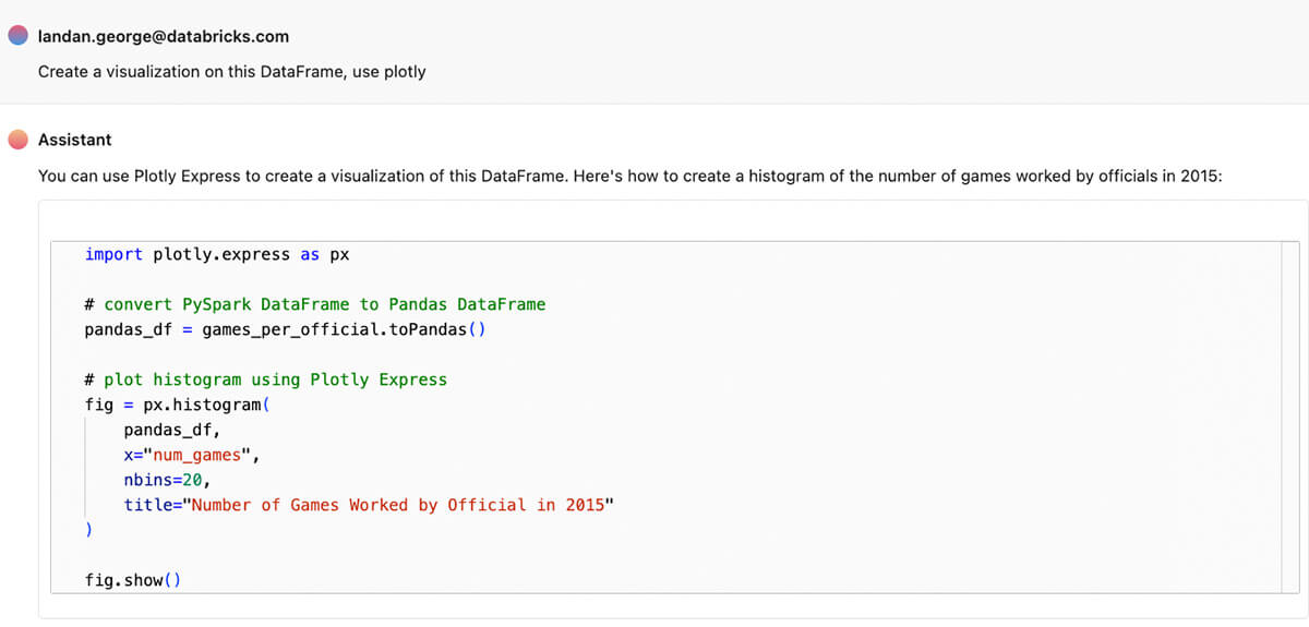 5 tips to get the most out of your Databricks Assistant | Databricks Blog