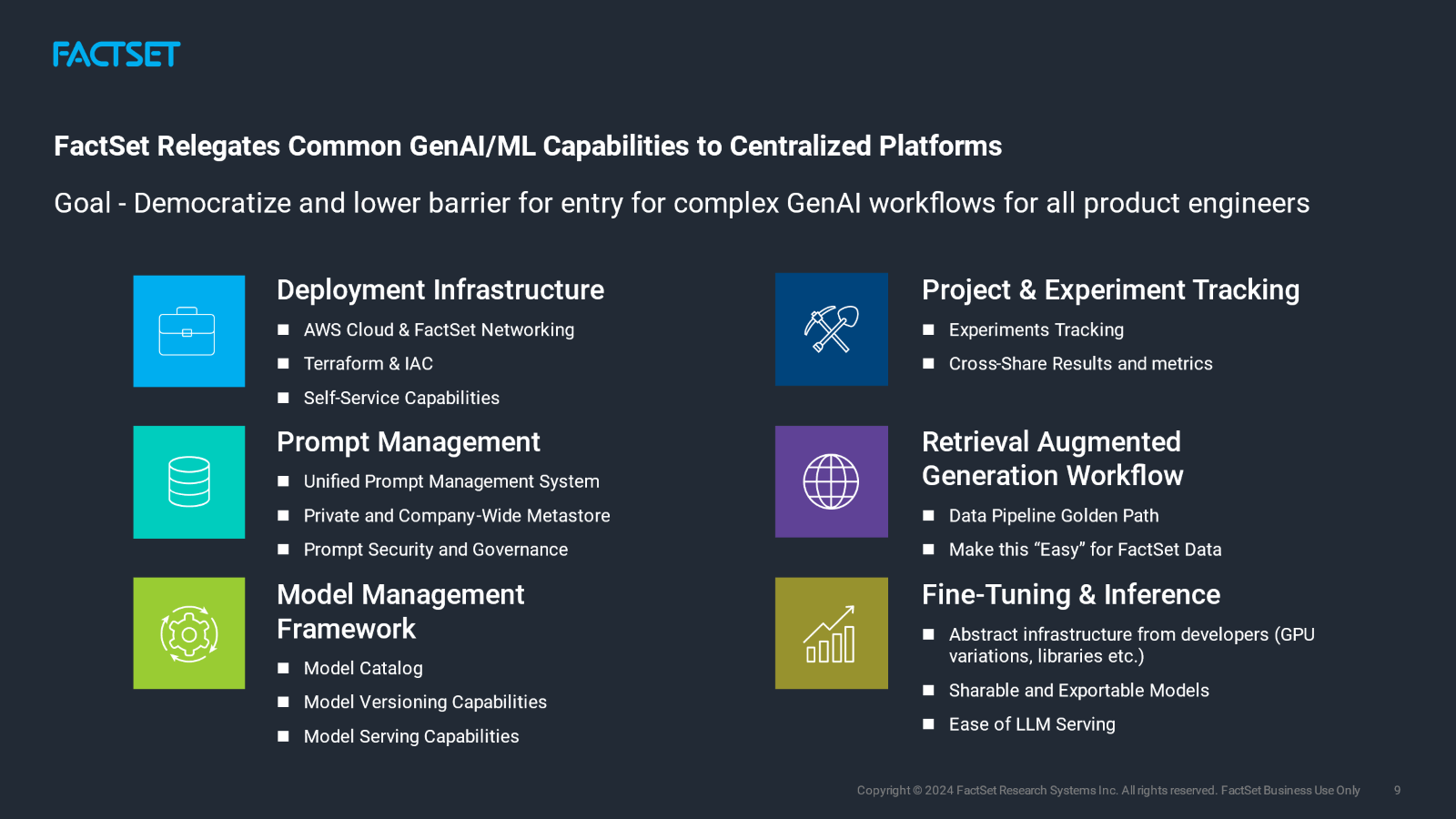FactSet: Implementing an Enterprise GenAI Platform with Databricks ...